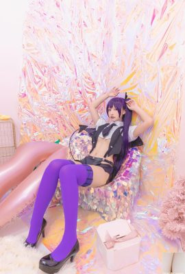 «Фиолетовый суккуб» Камикадзаки Мафую обнажает свою сексуальную талию, чтобы привлечь ваше внимание (75P)