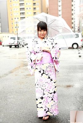 (Нана Кураки) Сладкое свидание с моей милой подружкой в ​​кимоно (41P)
