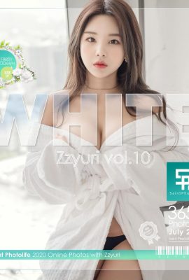 [Zzyuri] Обнажено прекрасное и нежное тело корейской красотки, застенчивое и привлекательное (31P)
