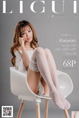 (LiGui Internet Beauty) 2017.09.20 Модель Xiaoxiao Измельченная свинина VS Белые шелковые высокие каблуки Красивые ноги (69P)