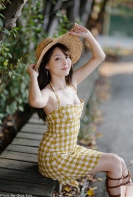 (Собрано из Интернета) Тайваньская девушка с красивыми ногами-Эшли, темпераментная красавица, модная съемка на природе (5) (104P)