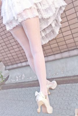 (Онлайн-коллекция) Сексуальная горячая девушка JK злое теплое платье невесты Лолиты на крыше (40P)