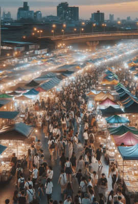 Таинственная ночь: Серийное дело о ночном рынке