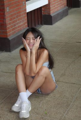 (Онлайн-коллекция) Тайваньская красивая нога-девушка Синтия Мин Сиси, длинноногая красавица, съемка на открытом воздухе (2) (82P)