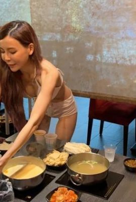 Ресторан Hot Pot пытается привлечь больше клиентов, бесплатно модернизируя молочник для бикини!  ~ Чжэн Ци Ками (12P)