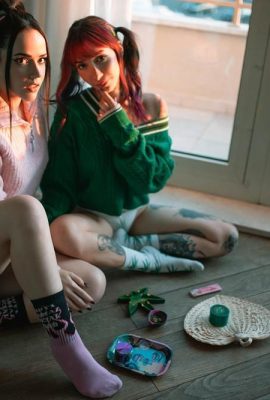 (Suicide Girls) 16 апреля 2024 г. – Ceciamix + Drew – Sun Set Haze (55P)