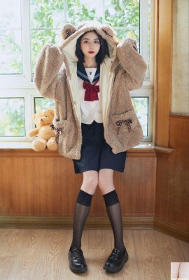 (Интернет-коллекция) Школьная форма Welfare Girl-Lao Xiaobai jk Little Bear jk (43P)