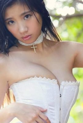 Mitsuru Gravure x Aya Hazuki, сексуальное бюстье Temptation (11P)