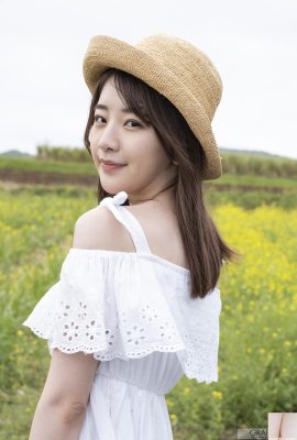 (Юян い) Sweet Cherry Blossom Girl Show Full and Fending Milk Show (20p)