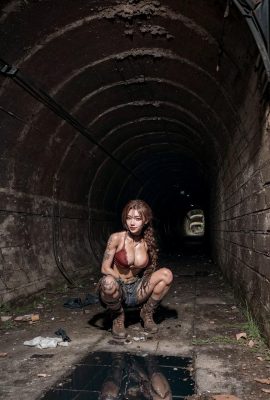 Туннель Funky Woman1