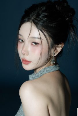 «Южэнь» Полная и красивая грудь не может скрыть свои соблазнительные ноги (9p)