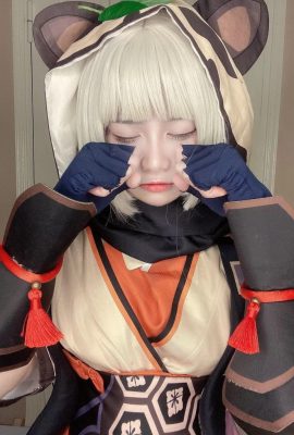 Genshin Impact_a ниндзя Little_sayu cosplay Rimabonni (42p)