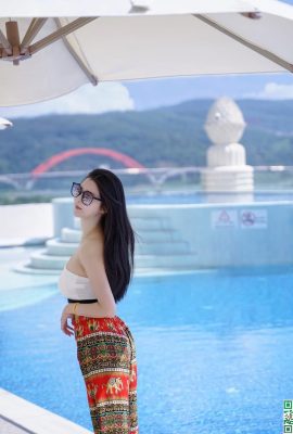 Линия карьеры DALU «Простая и мягкая» белая и нежная форма сумки для груди полностью раскрыта (17p)