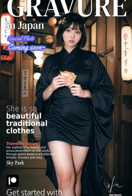 ★ Patreon ★ (Модель цифровой гравии) она так красива в традиционной одежде — 1