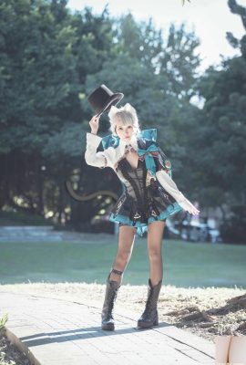 (Онлайн -коллекция) Momo «Porn Magic Genshin Linette’s Outdoor» (34p)