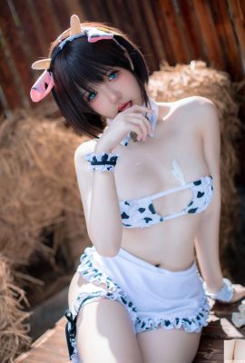 (Коллекция в Интернете) Девушка по социальному обеспечению Ах Сюн «Сяо Скюн выпивает молоко» VIP Exclusive (61p)