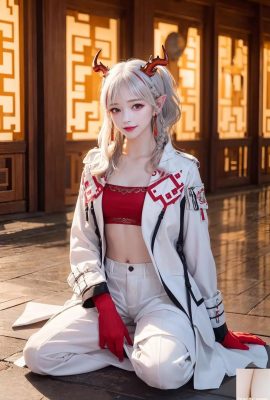 ★ Patreon ★ (твердая) — Nian Arknights Dragon — 3