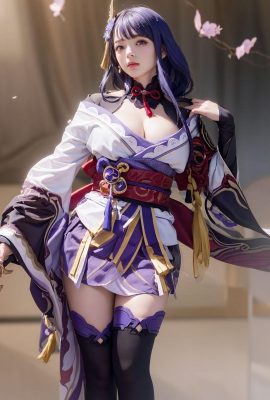 ★ Patreon ★ (твердая) — Raiden Shogun Genshin Impact