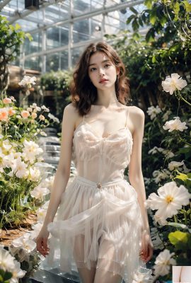 ★ Сиджише ★ Белая кошка плавающая женская вода (коллекция) 1 — прекрасная теплица 1