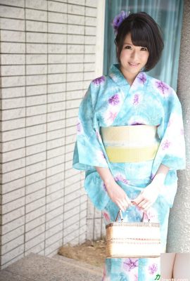 Юката, большая грудь, встряхнуть в дворец (30p)