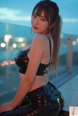 Девушка в жилете