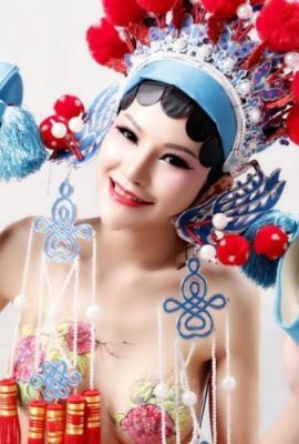 (Онлайн -коллекция) Некоторые разные фотографии оперы Peking Opera Nude Photos of Mainland Sports Anchors (12p)