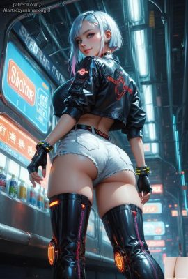 ★ Patreon ★ (AIASAG) Предварительный просмотр Cyber ​​Girl