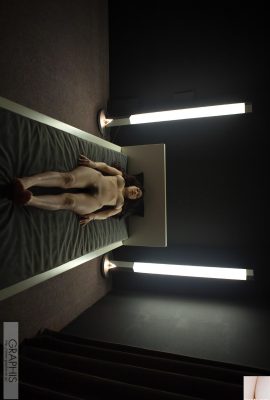 (Наруока りょう) Полные кривые очень привлекательны, а хорошие цифры отображаются (48p)