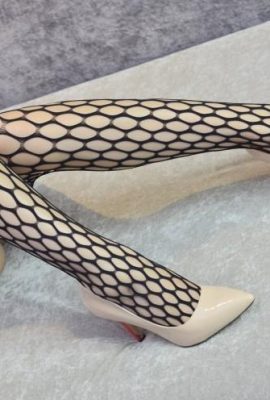 (Фото Legku) № 019 Выпуск длинноногих девушек с цельных сетчатых чулками (34p)