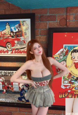 Маленькая ведьма «Weng xiyan» Жесткая и красивая грудь выставлена ​​(10p)