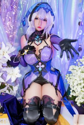 (Интернет-коллекция) Картофельная Годзилла- черный лебедь (Honkai- Star Rail) (23p)