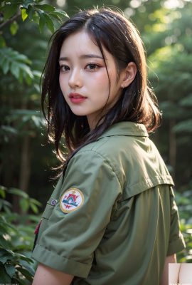 лесная девушка