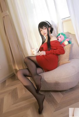 (Интернет-коллекция) Aqua 水淼 – Красный свитер Yor Forger (68P)