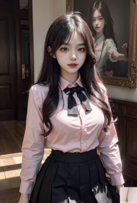 ★PATREON★ (Ай Каори) Набор 1 – Девушка в розовой рубашке