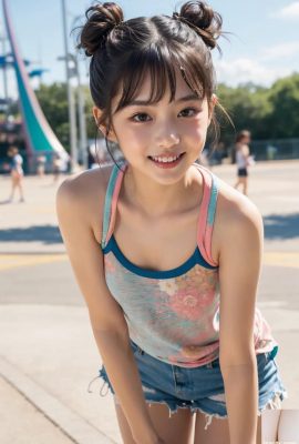 ★PATREON★ (Beauty AI Wkey) Милая девушка на ярмарке 1