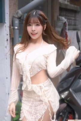 Японская милая плавает в бассейне! 苡路のりか милая и милая, белая и нежная, гордая и пухлая (14P)