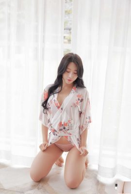 (Mymin) Фол «S-образный изгиб» прекрасно показывает сексуальную талию (24P)